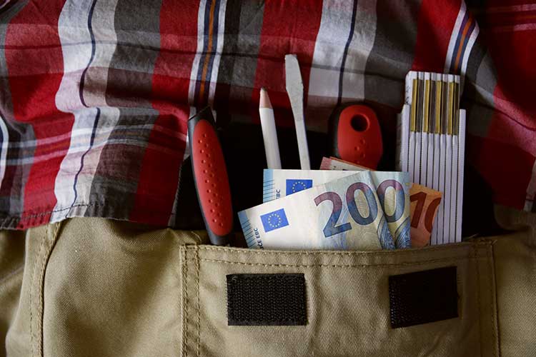 métiers manuels en Italie
